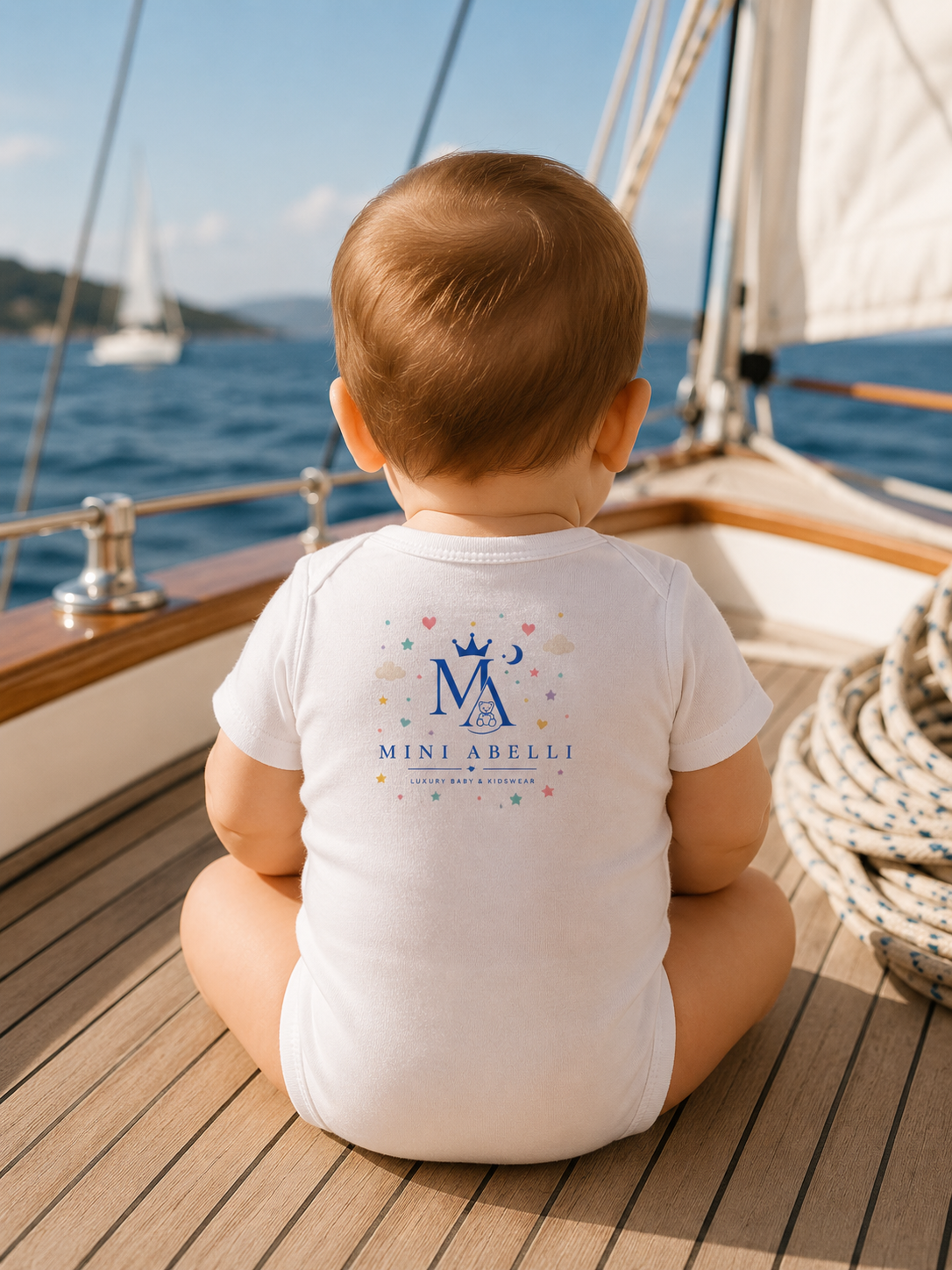 Mini Abelli Royal Teddy Baby Bodysuit