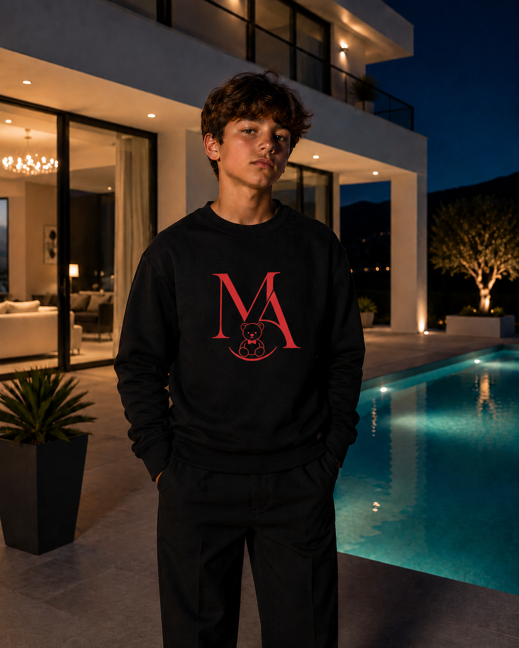 Youth Luxury MA Graphic Sweatshirt